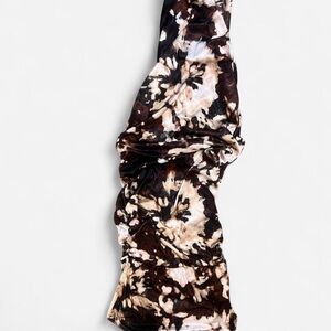 Floral Tie-Dye Maxi Dress